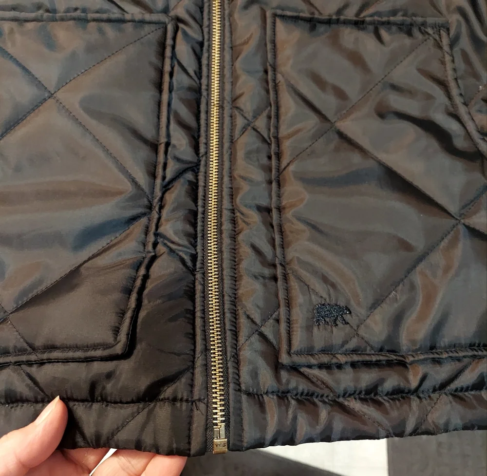 Key Apparel Polar King Black Quilted Vest